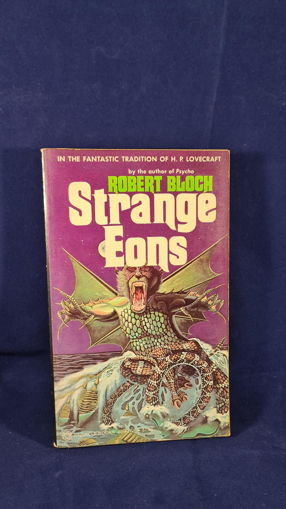 Robert Bloch - Strange Eons, Pinnacle Books, 1979, First Edition Paperbacks