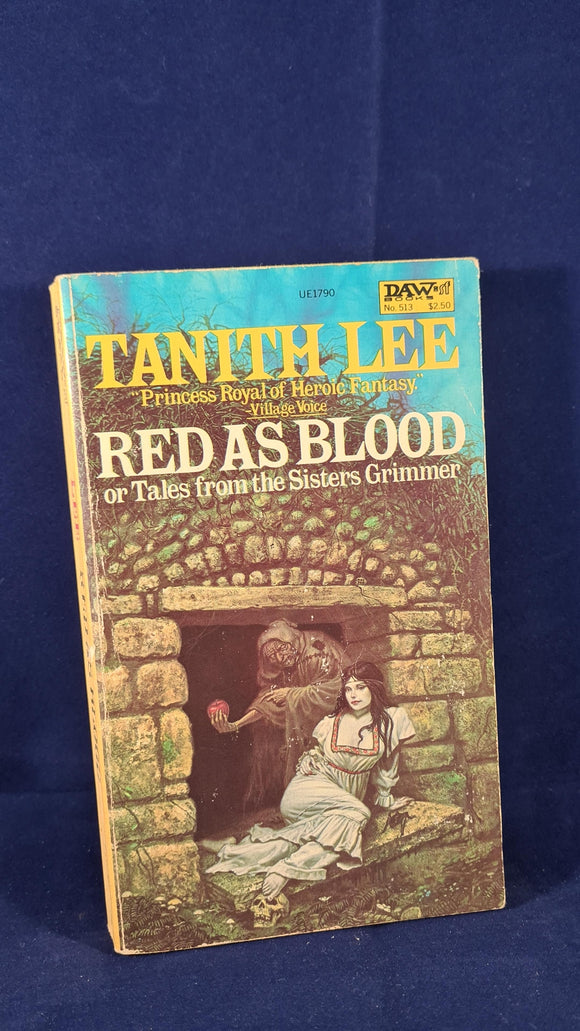 Tanith Lee - Red As Blood, DAW Books, 1983, First Edition, Paperbacks