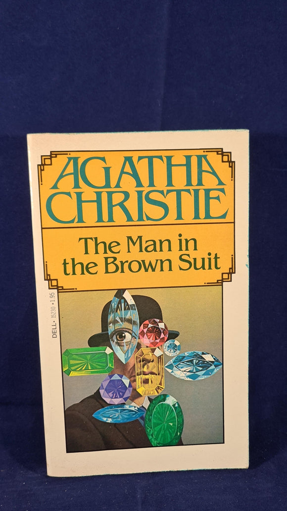 Agatha Christie - The Man in the Brown Suit, Dell Book, 1980, Paperbacks