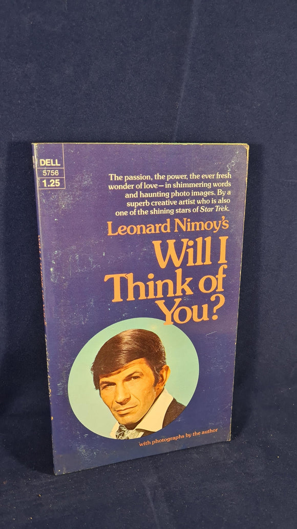 Leonard Nimoy's Will I Think of You? Dell Book, 1975, Paperbacks