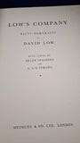 David Low - Low's Company Fifty Portraits, Methuen , 1952, First Edition