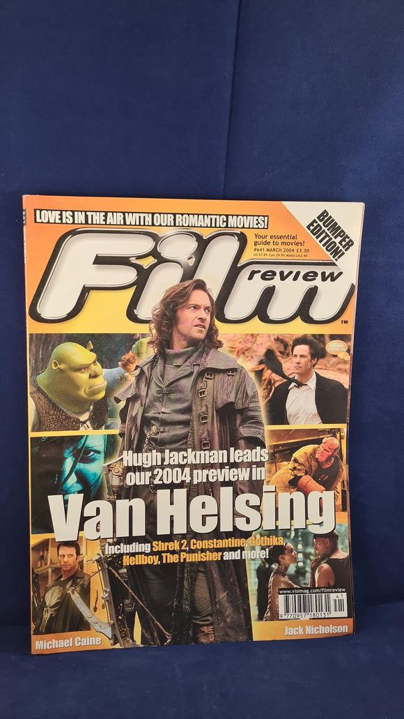 Neil Corry - Film Review Number 641 March 2004