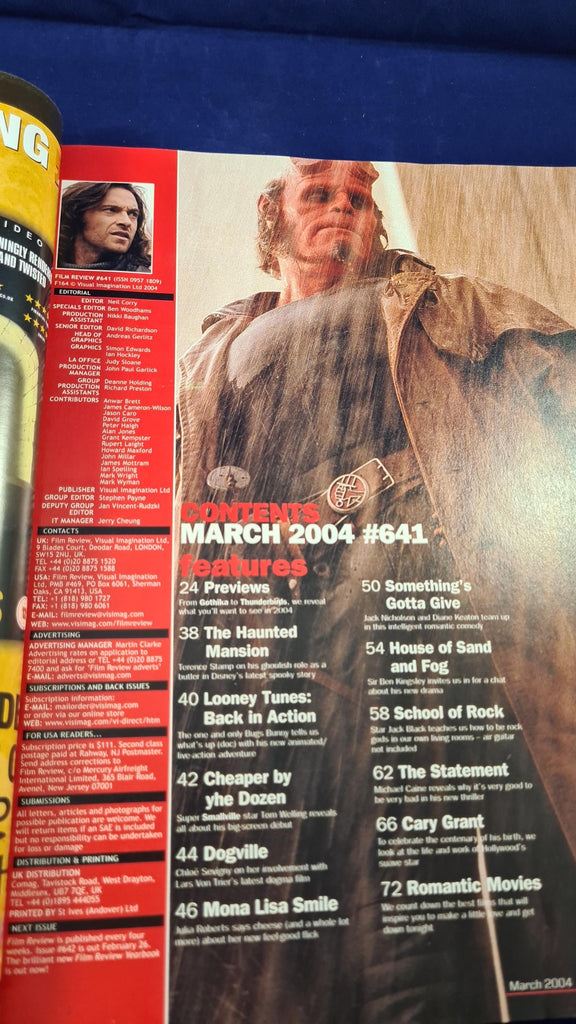 Neil Corry - Film Review Number 641 March 2004 – Richard Dalby's Library