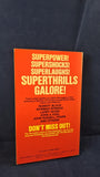 Michel Parry - Superheroes, Sphere Books, 1978, Inscribed, Signed, Paperbacks