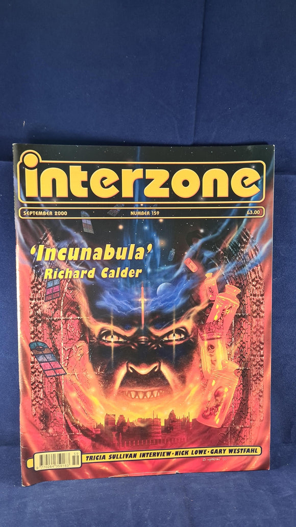 David Pringle - Interzone Science Fiction & Fantasy, Number 159, September 2000