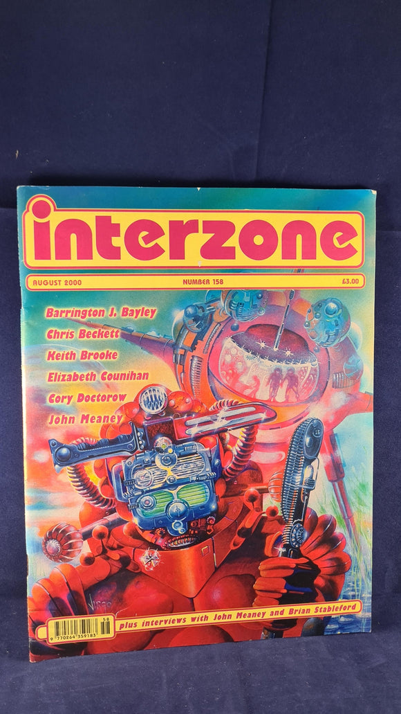David Pringle - Interzone Science Fiction & Fantasy, Number 158, August 2000