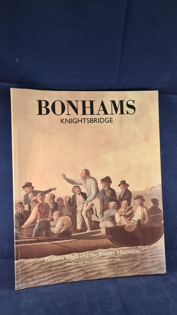 Bonhams William Bligh & the Bounty Mutineers 20 March 1996