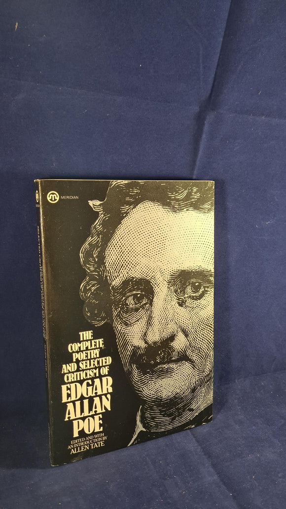 Allen Tate - The Complete Poetry & Selected Criticism of Edgar Allan Poe, 1981, Paperbacks
