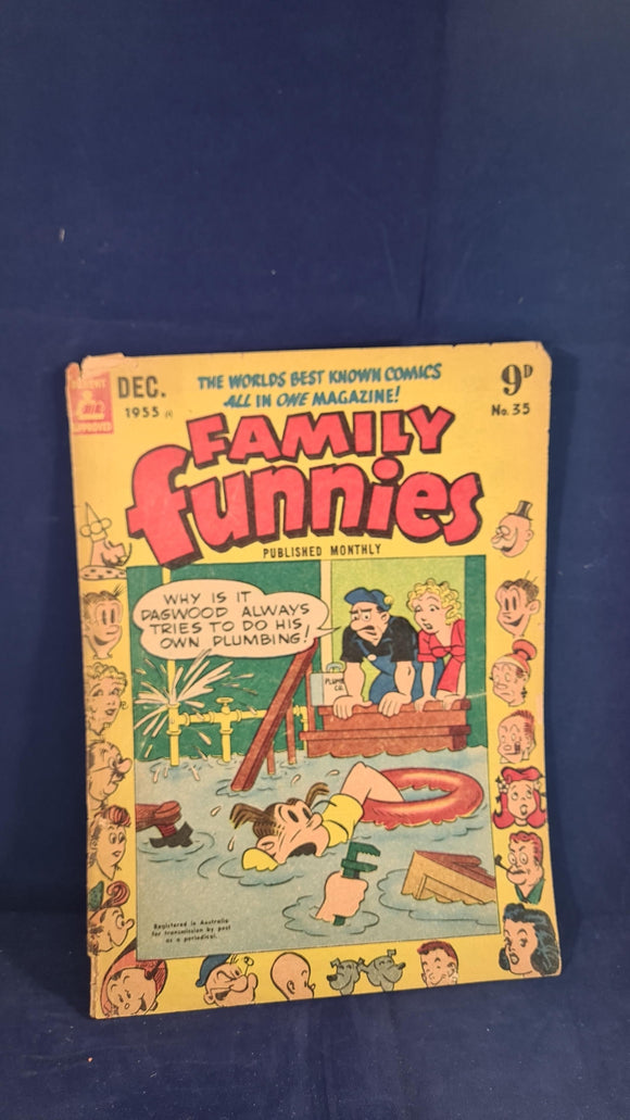 Family Funnies Number 35 December 1955