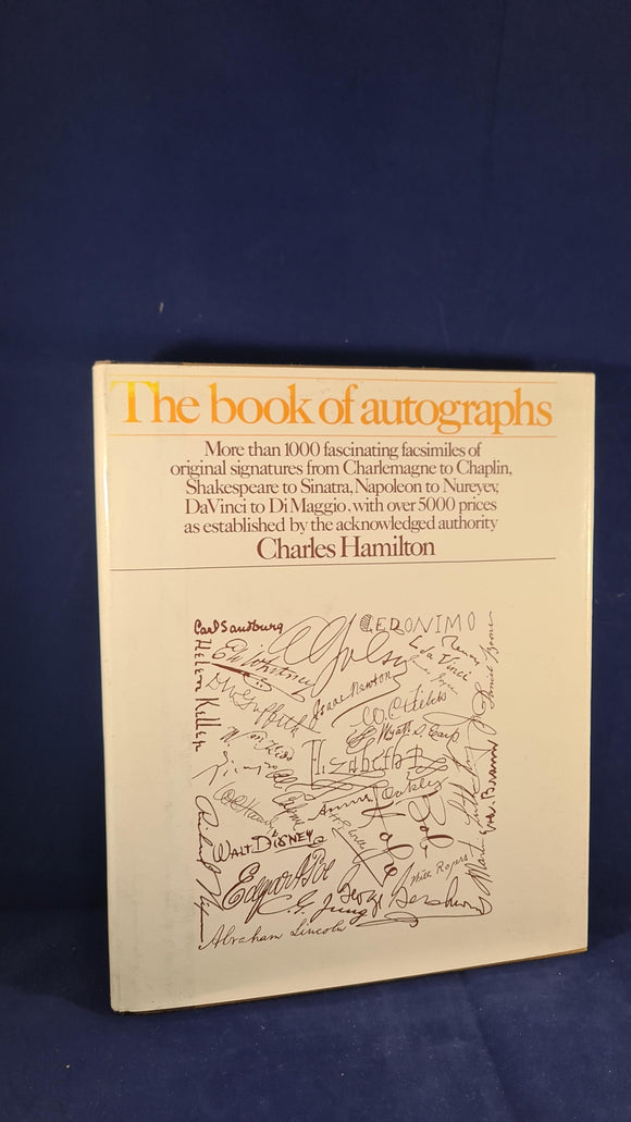 Charles Hamilton - The Book of Autographs, Simon & Schuster, 1978