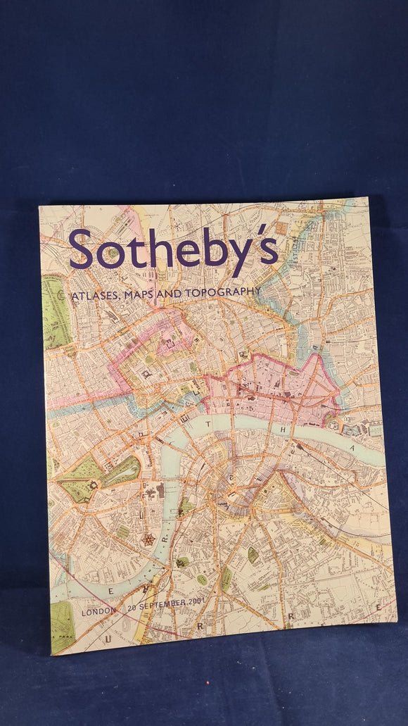 Sotheby's Atlases, Maps & Topography 20 September 2001
