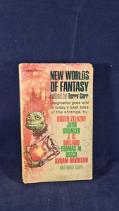 Terry Carr - New Worlds of Fantasy, ACE, 1967, Paperbacks