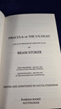 Bram Stoker - Dracula: or The Un-Dead, 1997, Pumpkin Books, 1st Edition Signed