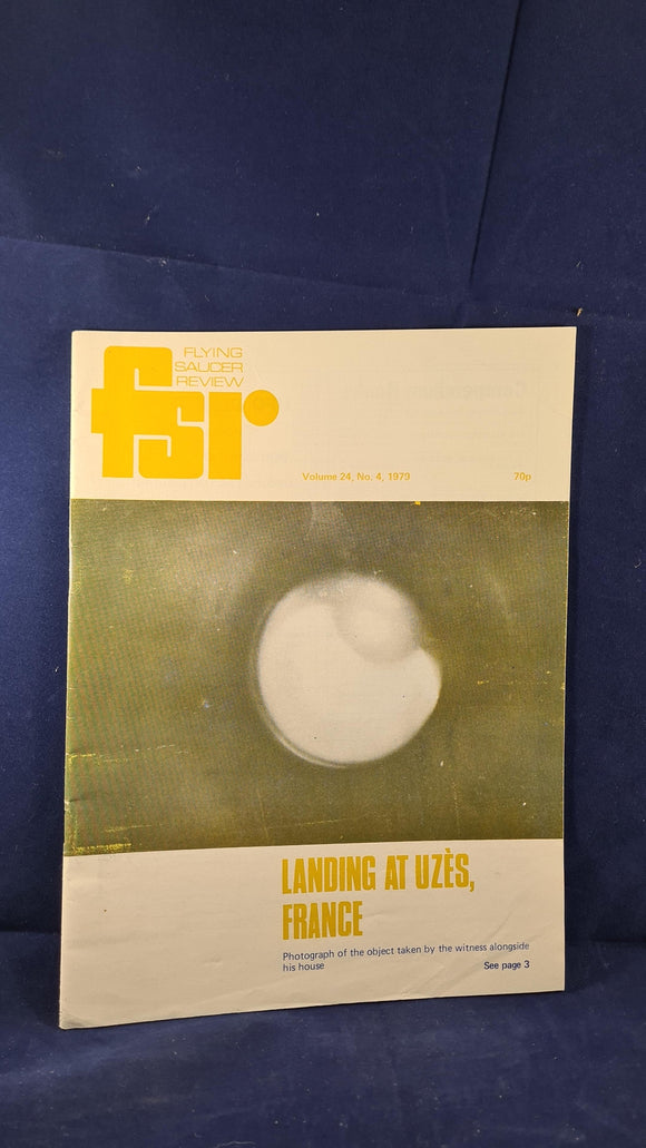 Flying Saucer Review Volume 24 Number 4 1979