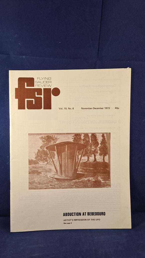 Flying Saucer Review Volume 19 Number 6 November-December 1973