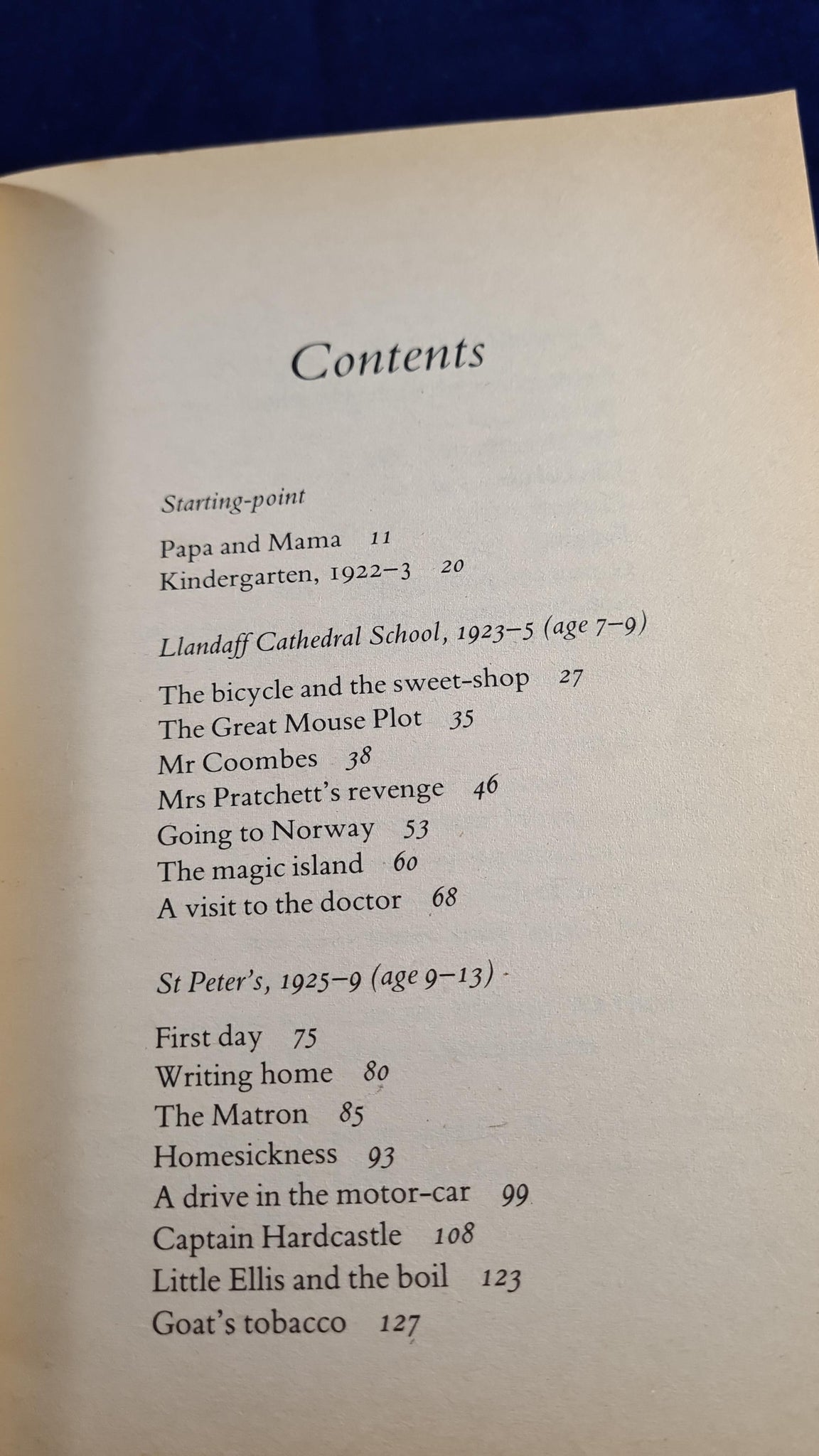 Roald Dahl - Boy: Tales of Childhood - Paperback main image 1