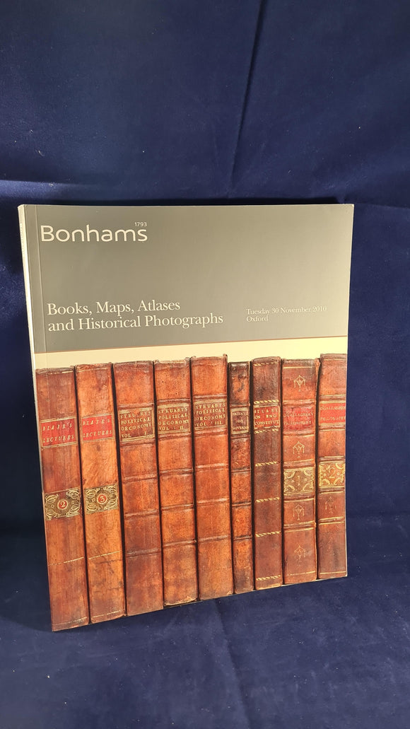 Bonhams Books, Maps, Atlases & Historical Photographs 30 November 2010