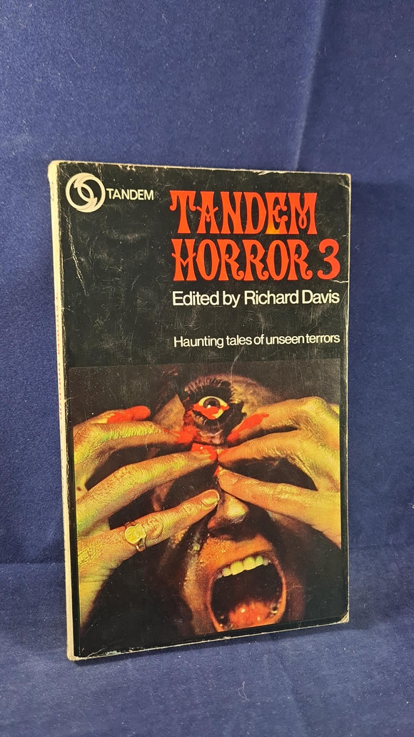 Richard Davis - Tandem Horror 3, Tandem, 1969, John Burke, Paperbacks