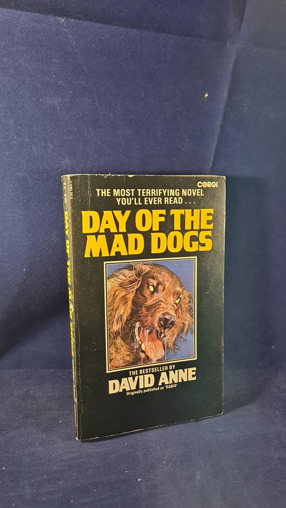 David Anne - Day of the Mad Dogs, Corgi Books, 1978, Paperbacks