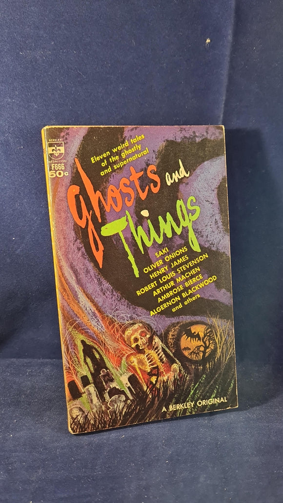 Hal Cantor - Ghosts and Things, Berkley Original, 1962, First Edition, Paperbacks