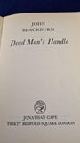 John Blackburn -Dead Man's Handle, Jonathan Cape, 1978, Uncorrected Proofs, Paperbacks