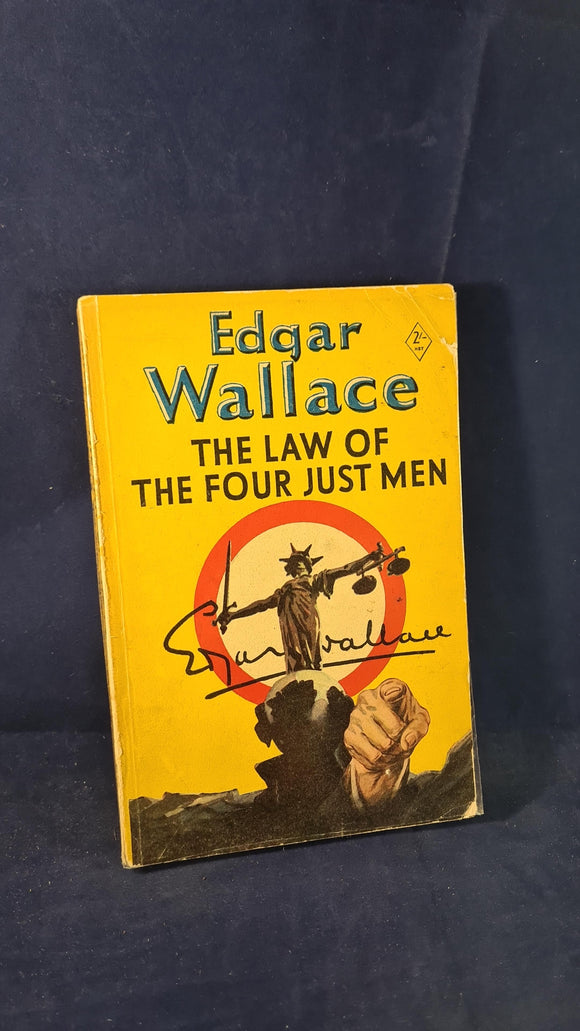 Edgar Wallace - The Law of The Four Just Men, Hodder & Stoughton, 1952, Paperbacks