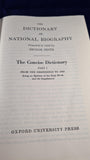 The Concise Dictionary of National Biography Part 1, Oxford University Press, 1969