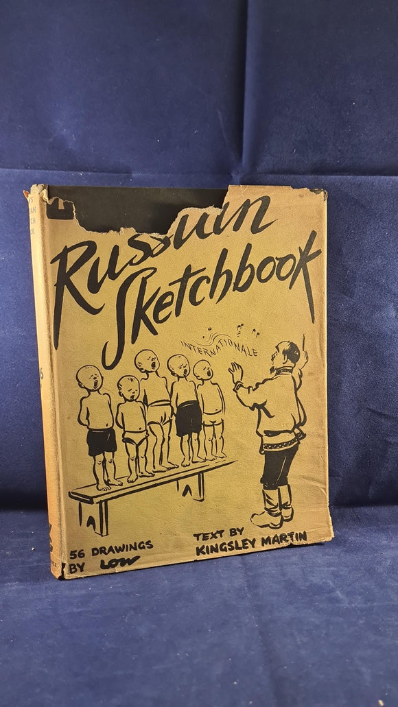 Low's Russian Sketchbook, Victor Gollancz, 1932, First Edition
