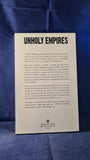 Alexis Lykiard - Unholy Empires, Anarchios Press, 2008, Inscribed Signed Letter Paperbacks