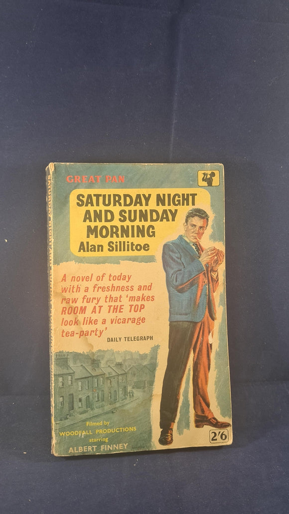 Alan Sillitoe - Saturday Night & Sunday Morning, Pan Books, 1960, Paperbacks