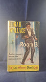 Edgar Wallace - Room 13, Arrow Book, 1961, Paperbacks