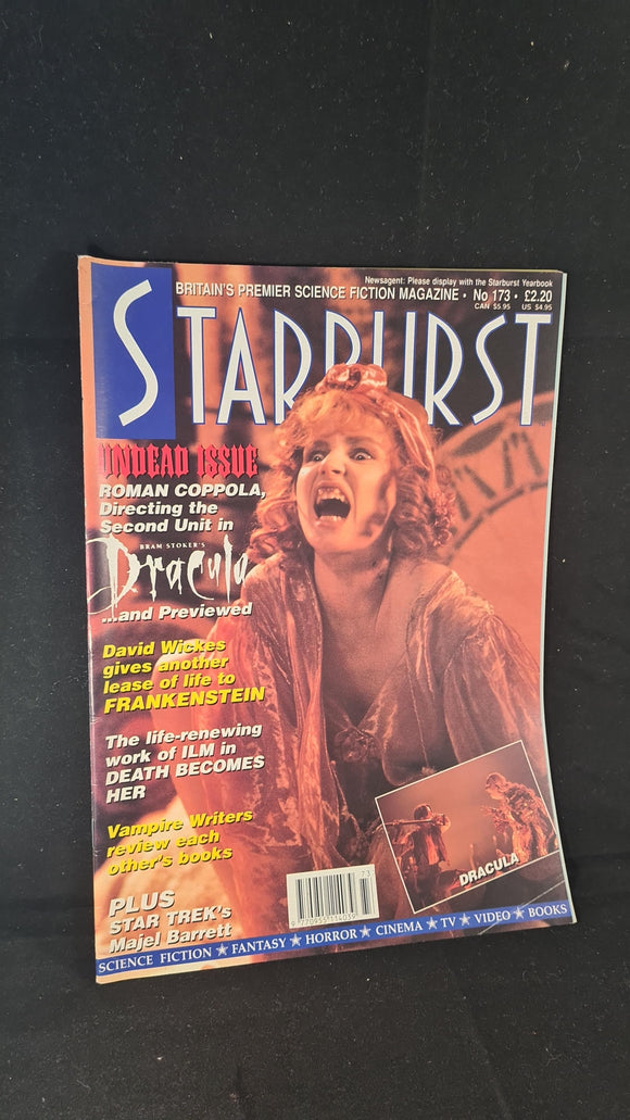 Starburst Magazine Volume 15 Number 5 January 1993 Number 173