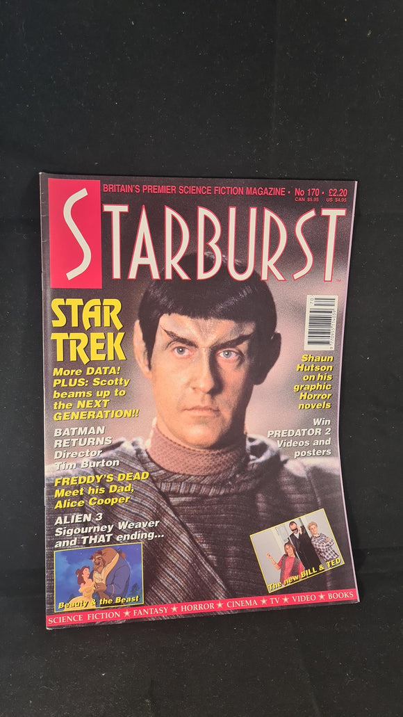 Starburst Magazine Volume 15 Number 2 October 1992 Number 170