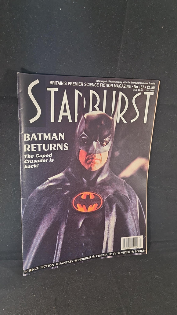 Starburst Magazine Volume 14 Number 11 July 1992 Number 167