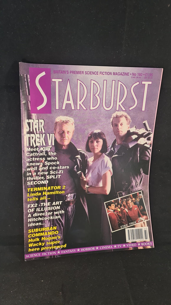Starburst Magazine Volume 14 Number 4 December 1991 Number 160