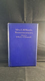 Elliott O'Donnell - Mrs E M Ward's Reminiscences, Isaac Pitman, 1911, First Edition