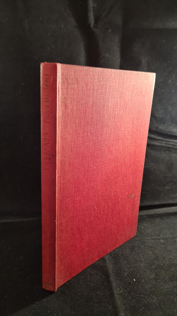 Emlyn Williams - Trespass, William Heinemann, 1947, First Edition, Inscribed, Signed