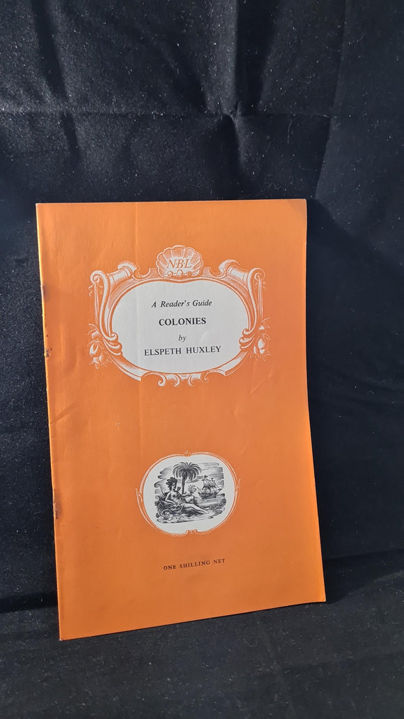 Elspeth Huxley - Colonies, National Book League, 1947