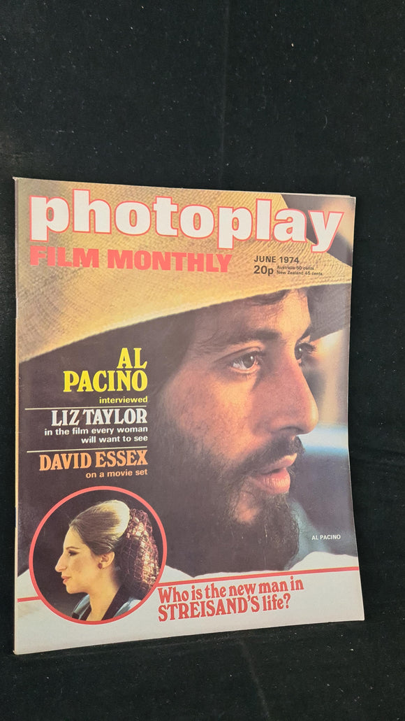 Photoplay Film Monthly Volume 25 Number 6 June 1974
