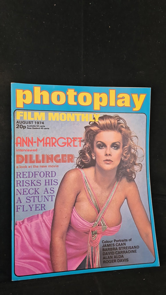 Photoplay Film Monthly Volume 25 Number 8 August 1974