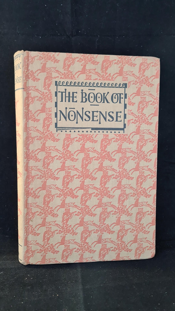 Roger Lancelyn Green - The Book of Nonsense by many authors, J M Dent, 1956