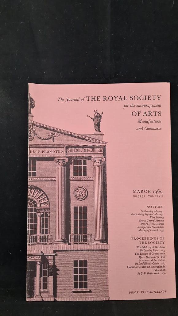 Journal of The Royal Society Of Arts March 1969