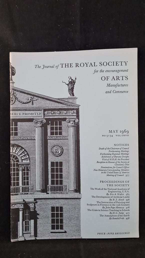Journal of The Royal Society Of Arts May 1969