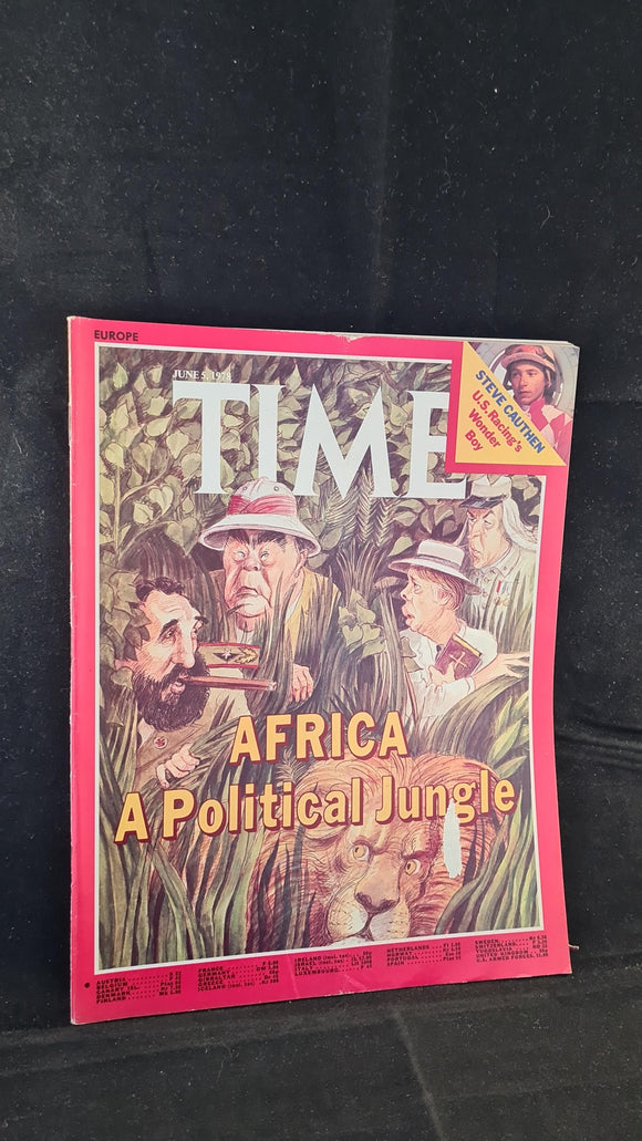 Time Magazine Volume 111 Number 23 June 5 1978