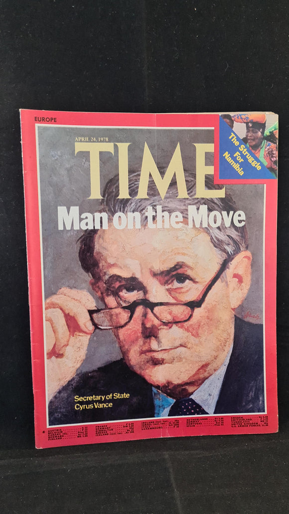 Time Magazine Volume 111 Number 17 April 24 1978