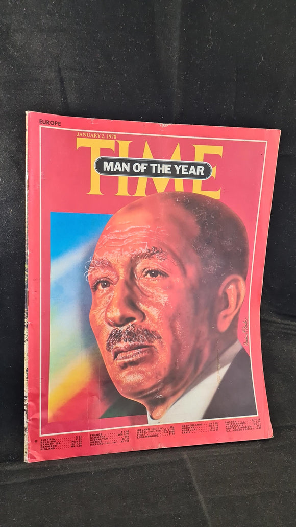 Time Magazine Volume 111 Number 1 January 2 1978