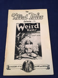 The Weird Tales Collector No. 1 - Robert Weinberg,1977 1st edition.