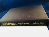 Vernon Lee - Hauntings, Ash-Tree Press 2002, Limited to 600 Copies, Inscribed