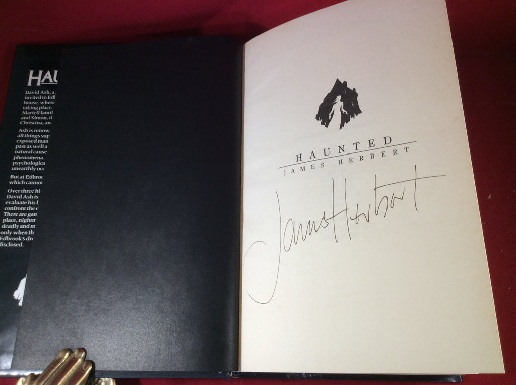 James Herbert, Haunted, Hodder & Stoughton, 1988, Signed. – Richard ...
