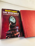 Basil Copper - The Werewolf in Legend, Fact and Art, Robert Hale 1977 (US 1st Edition), Inscribed and Signed